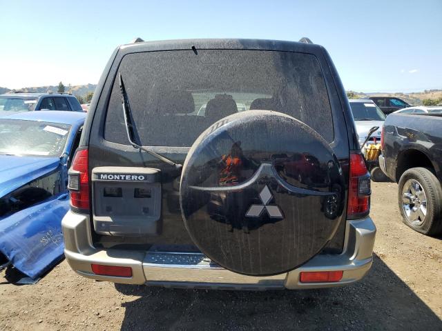 JA4MW31R22J001558 - 2002 MITSUBISHI MONTERO XLS BLACK photo 6