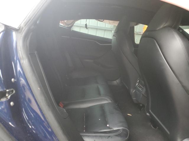 5YJSA1E47LF415653 - 2020 TESLA MODEL S 蓝色 照片 10