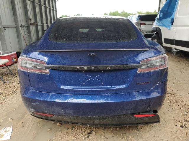 5YJSA1E47LF415653 - 2020 TESLA MODEL S 蓝色 照片 6