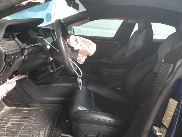 5YJSA1E47LF415653 - 2020 TESLA MODEL S 蓝色 照片 7