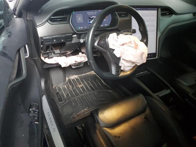 5YJSA1E47LF415653 - 2020 TESLA MODEL S 蓝色 照片 8