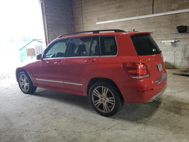 WDCGG5HB7EG275290 - 2014 MERCEDES-BENZ GLK 350 RED photo 2
