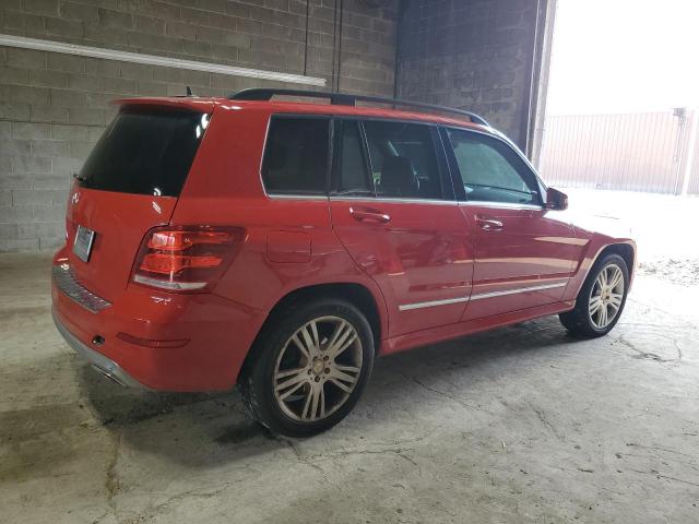 WDCGG5HB7EG275290 - 2014 MERCEDES-BENZ GLK 350 RED photo 3