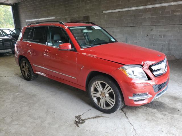 WDCGG5HB7EG275290 - 2014 MERCEDES-BENZ GLK 350 RED photo 4
