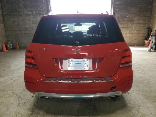 WDCGG5HB7EG275290 - 2014 MERCEDES-BENZ GLK 350 RED photo 6