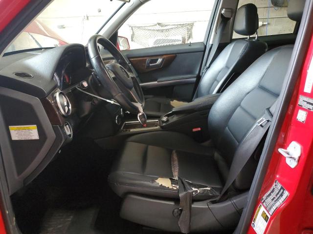 WDCGG5HB7EG275290 - 2014 MERCEDES-BENZ GLK 350 RED photo 7