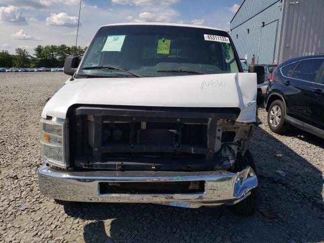 1FMNE1BWXADA73879 - 2010 FORD ECONOLINE E150 WAGON WHITE photo 5