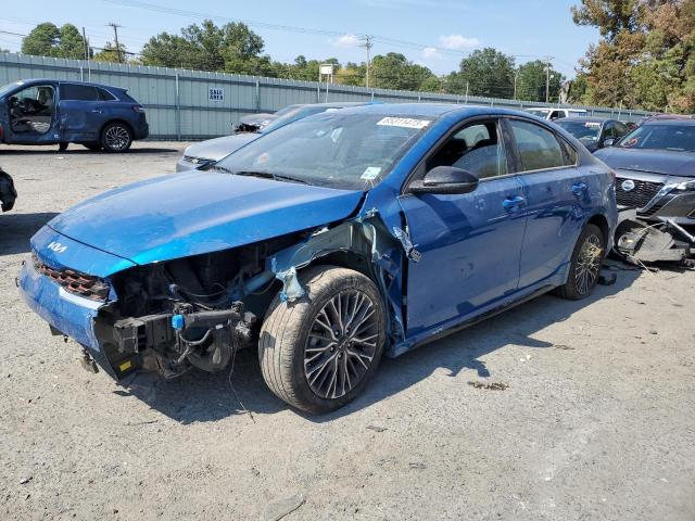 3KPF54AD1NE505225 - 2022 KIA FORTE GT LINE BLUE photo 1