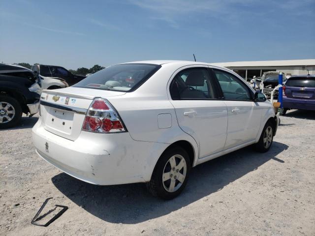 KL1TD5DE9AB099676 - 2010 CHEVROLET AVEO LS 白色 照片 3