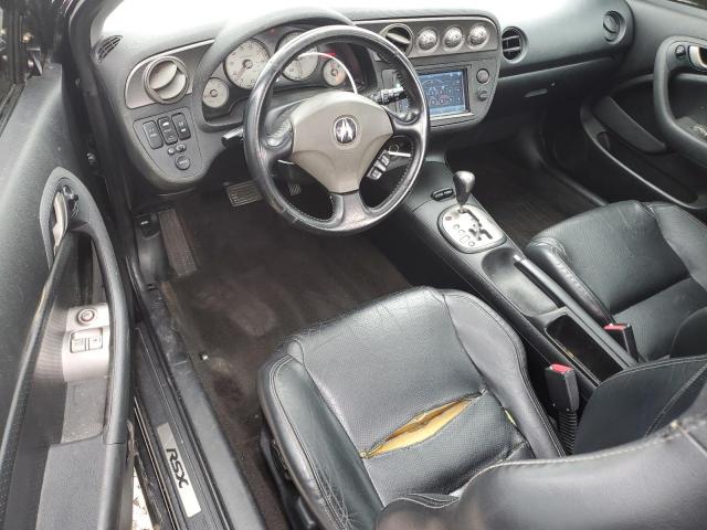 JH4DC54845S002933 - 2005 ACURA RSX BLACK photo 8