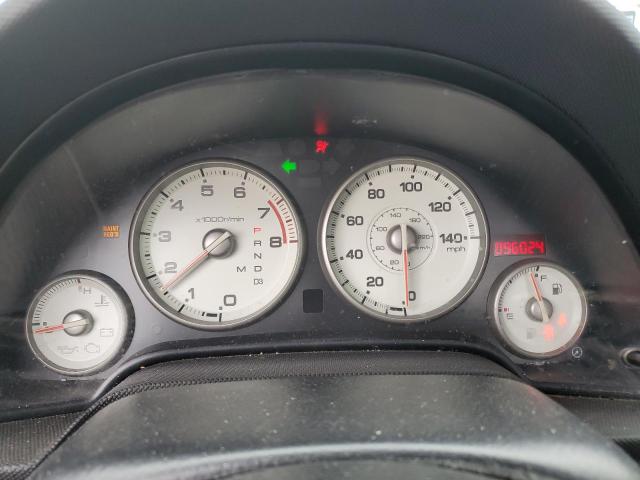 JH4DC54845S002933 - 2005 ACURA RSX BLACK photo 9