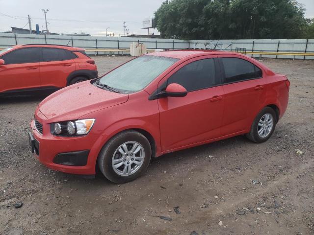 1G1JA5SH7C4122040 - 2012 CHEVROLET SONIC LS RED photo 1