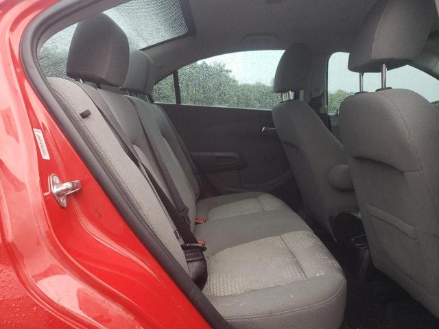 1G1JA5SH7C4122040 - 2012 CHEVROLET SONIC LS წითელი ფოტო 10