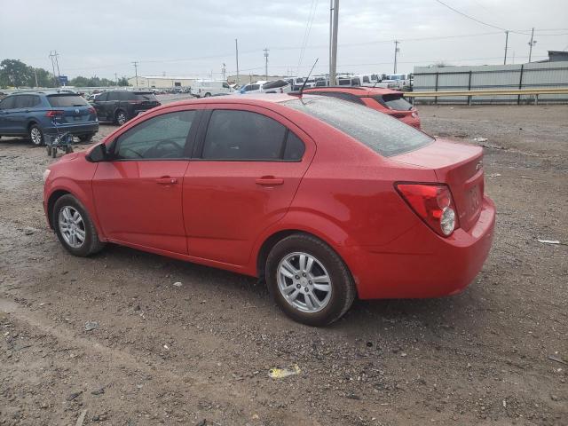 1G1JA5SH7C4122040 - 2012 CHEVROLET SONIC LS წითელი ფოტო 2