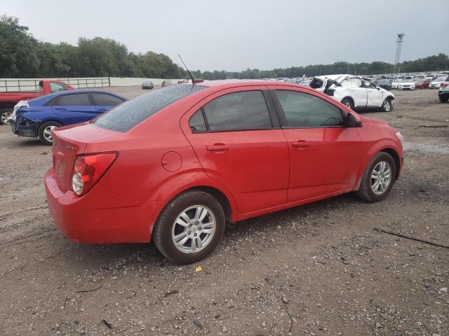 1G1JA5SH7C4122040 - 2012 CHEVROLET SONIC LS წითელი ფოტო 3