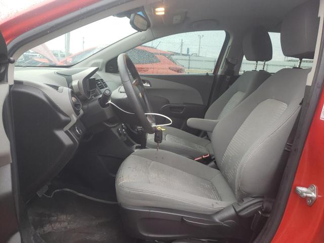 1G1JA5SH7C4122040 - 2012 CHEVROLET SONIC LS წითელი ფოტო 7