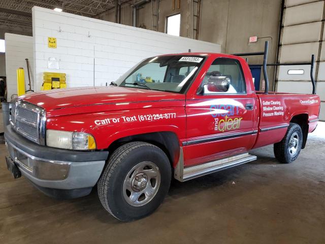 1B7HC16Y3TS716042 - 1996 DODGE RAM PICKUP RED photo 1