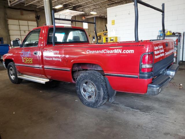 1B7HC16Y3TS716042 - 1996 DODGE RAM PICKUP RED photo 2