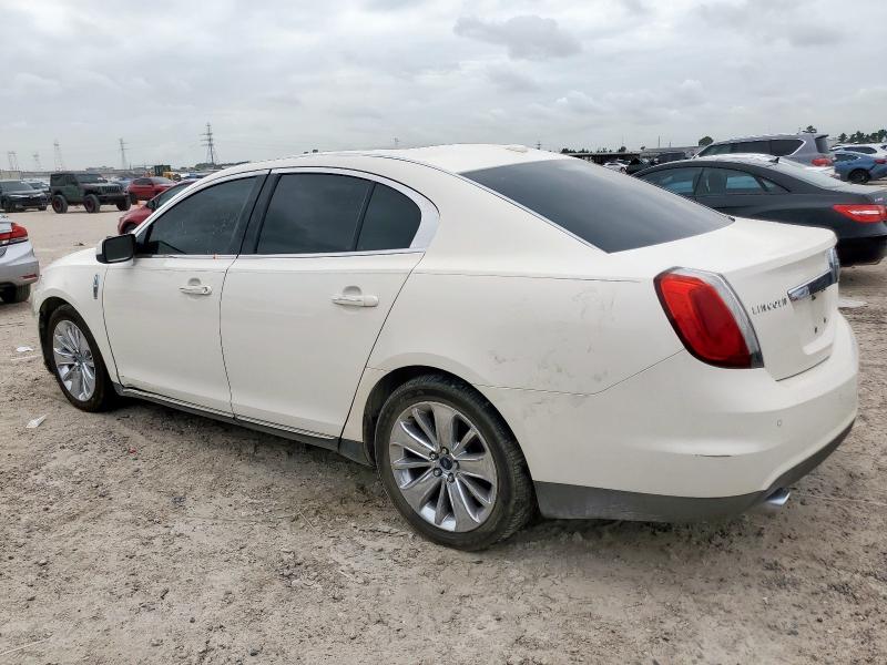 1LNHM94RX9G604286 - 2009 LINCOLN MKS WHITE photo 2