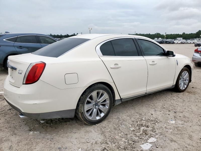 1LNHM94RX9G604286 - 2009 LINCOLN MKS WHITE photo 3