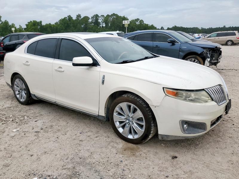 1LNHM94RX9G604286 - 2009 LINCOLN MKS WHITE photo 4
