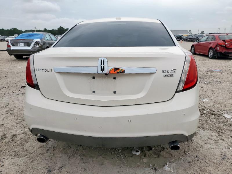 1LNHM94RX9G604286 - 2009 LINCOLN MKS WHITE photo 6