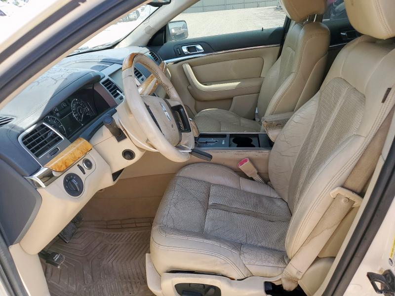 1LNHM94RX9G604286 - 2009 LINCOLN MKS WHITE photo 7