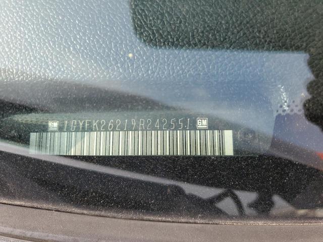 1GYFK26219R242551 - 2009 CADILLAC ESCALADE ESV LUXURY BLACK photo 13