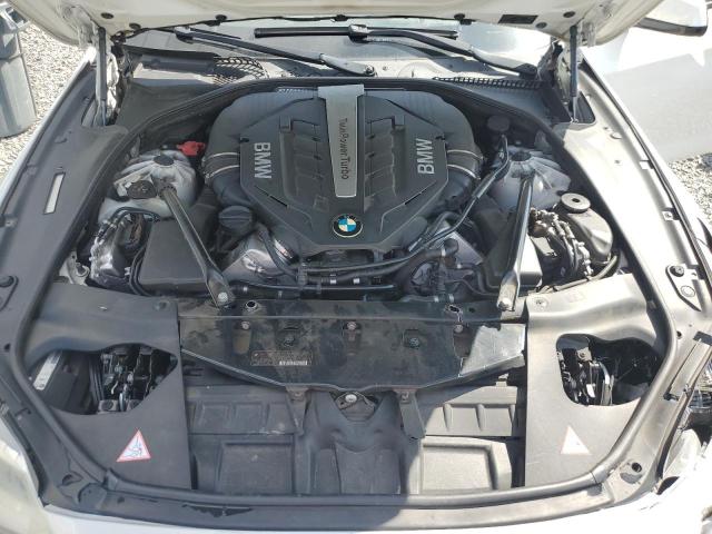 WBA6B4C53ED099154 - 2014 BMW 650 XI GRAN COUPE WHITE photo 11