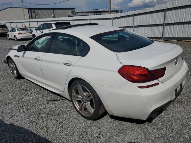 WBA6B4C53ED099154 - 2014 BMW 650 XI GRAN COUPE WHITE photo 2