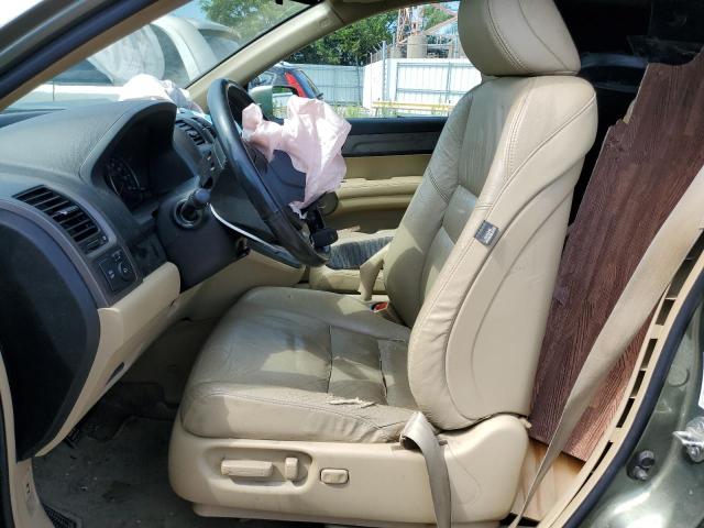 5J6RE48728L014911 - 2008 HONDA CR-V EXL GREEN photo 7