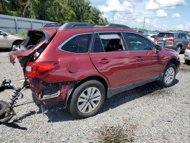 4S4BSBCC0F3343656 - 2015 SUBARU OUTBACK 2.5I PREMIUM RED photo 3