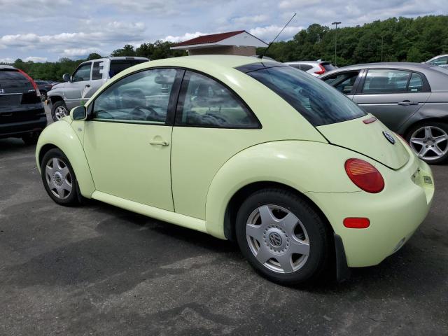 3VWCD21C61M465030 - 2001 VOLKSWAGEN NEW BEETLE GLS GREEN photo 2