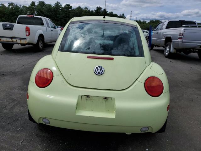 3VWCD21C61M465030 - 2001 VOLKSWAGEN NEW BEETLE GLS GREEN photo 6