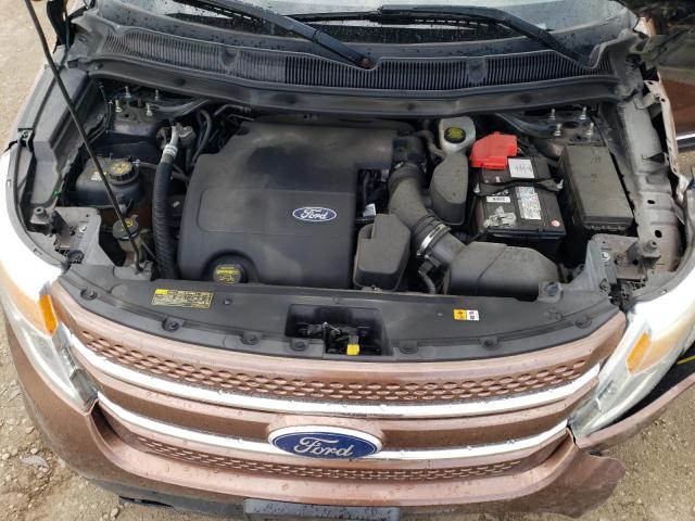 1FMHK8F88CGA75674 - 2012 FORD EXPLORER LIMITED BROWN photo 12