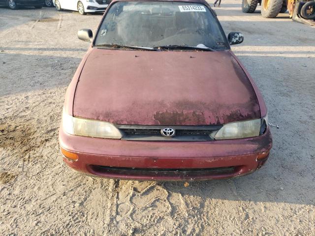 JT2AE09E1P0004503 - 1993 TOYOTA COROLLA LE MAROON photo 11