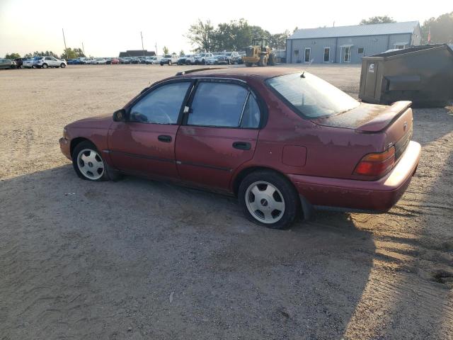 JT2AE09E1P0004503 - 1993 TOYOTA COROLLA LE MAROON photo 2