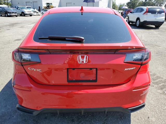 19XFL2H85PE003940 - 2023 HONDA CIVIC SPORT 红色 照片 6