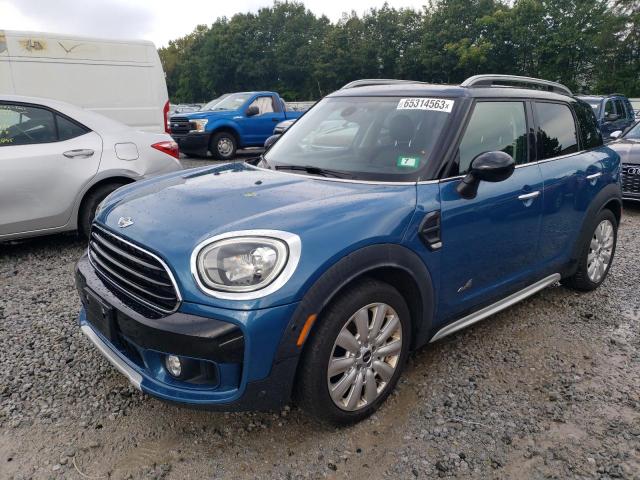 WMZYV5C30H3E02704 - 2017 MINI COOPER COUNTRYMAN ALL4 BLUE photo 1