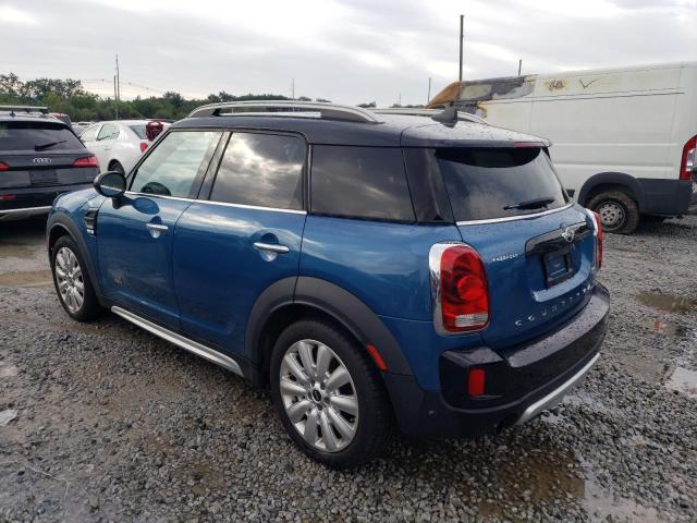 WMZYV5C30H3E02704 - 2017 MINI COOPER COUNTRYMAN ALL4 BLUE photo 2