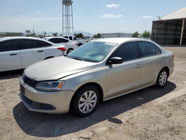 3VW2K7AJ0EM265344 - 2014 VOLKSWAGEN JETTA BASE 金色 照片 1