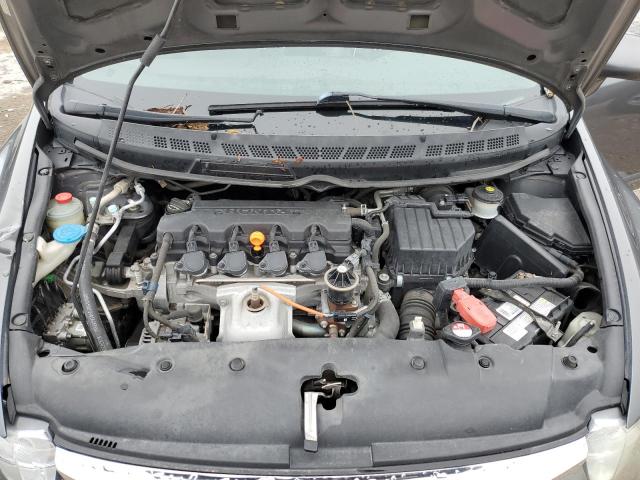 2HGFA1F89BH545401 - 2011 HONDA CIVIC EX BLACK photo 11