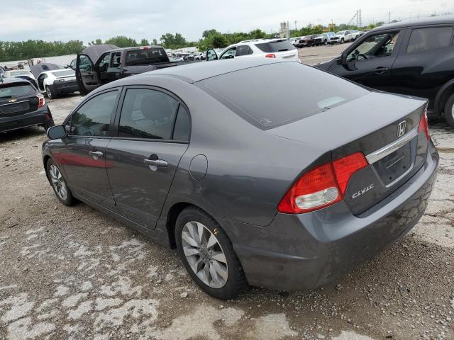 2HGFA1F89BH545401 - 2011 HONDA CIVIC EX BLACK photo 2