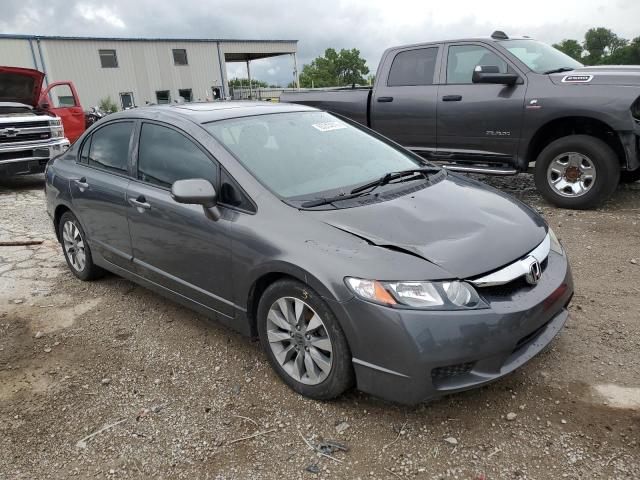 2HGFA1F89BH545401 - 2011 HONDA CIVIC EX BLACK photo 4