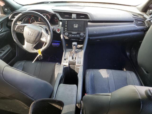 SHHFK7H98JU418744 - 2018 HONDA CIVIC SPORT TOURING SILVER photo 8