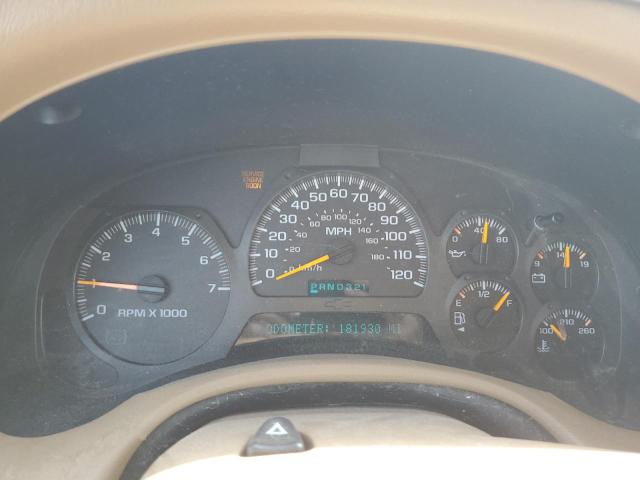 1GNDT13S222268770 - 2002 CHEVROLET TRAILBLAZE BEIGE photo 9