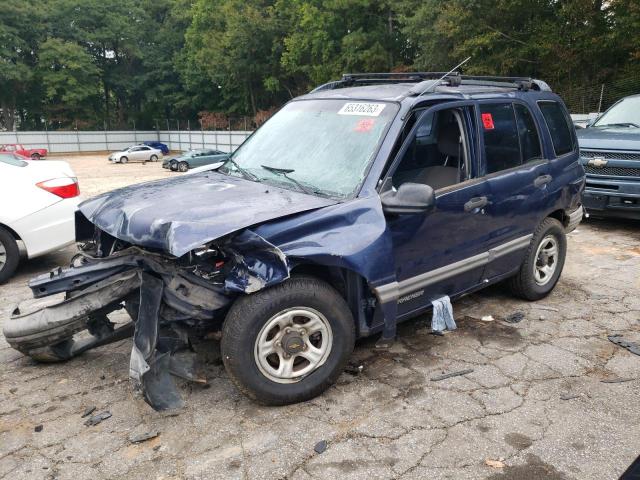 2001 CHEVROLET TRACKER, 