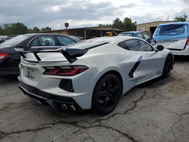 1G1YB2D49M5123982 - 2021 CHEVROLET CORVETTE STINGRAY 2LT SILVER photo 3