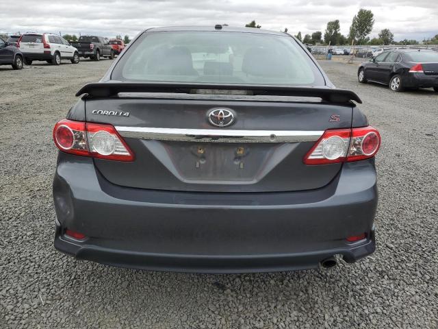 2T1BU4EE8CC912328 - 2012 TOYOTA COROLLA BASE GRAY photo 6