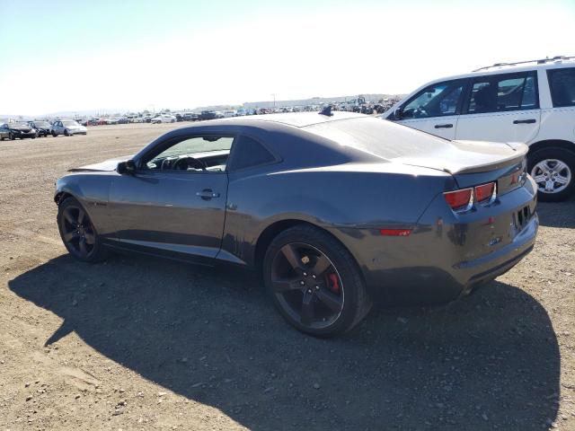 2G1FC1ED5B9143563 - 2011 CHEVROLET CAMARO LT BLACK photo 2